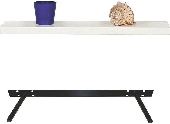 Nástenná Polica 110 Cm - biela, Moderný (110/4,4/26cm) Nástenná Polica 110 Cm - biela, Moderný (110/4,4/26cm)