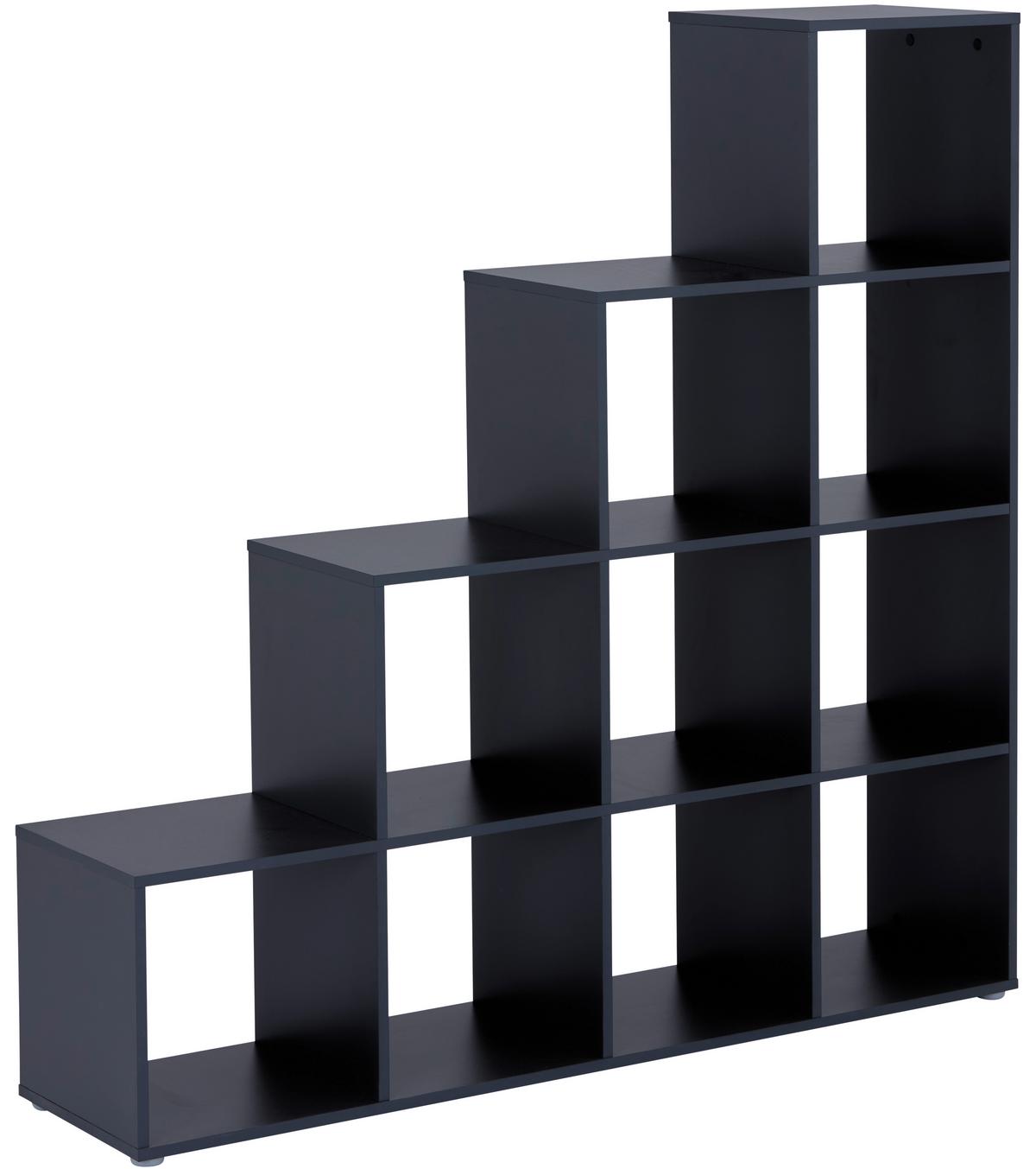 Raumteiler PISA 4 - Anthrazit, MODERN, Holzwerkstoff (149/148/35cm)