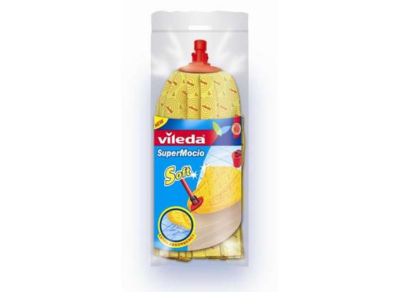 Gyorsfelmosó Soft Pótfej Vileda - Sárga, konvencionális, Textil Gyorsfelmosó Soft Pótfej Vileda - Sárga, konvencionális, Textil