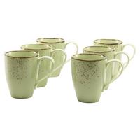 KAFFEEBECHERSET 22053 NATURE COLLECTION - Grün, Trend, Keramik (300ml) - Creatable