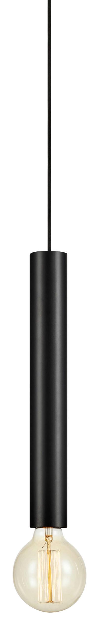 Hängeleuchte Sencillo Pendant 1l Black - Schwarz, Basics, Metall (5/35,5cm) - Markslöjd