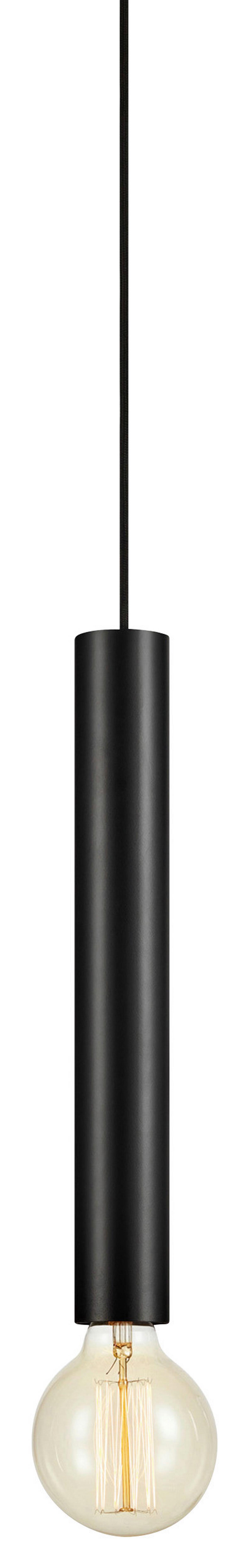 Hängeleuchte Sencillo Pendant 1l Black - Schwarz, Basics, Metall (5/35,5cm) - Markslöjd