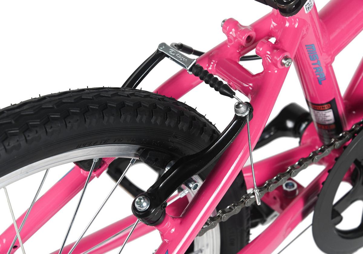 Kinderfahrrad 20'' Pink - Pink, Basics, Metall (25/140/60cm)