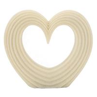 Skulptur Kunststoff, Weiß - Basics, Kunststoff (21/19/6cm)