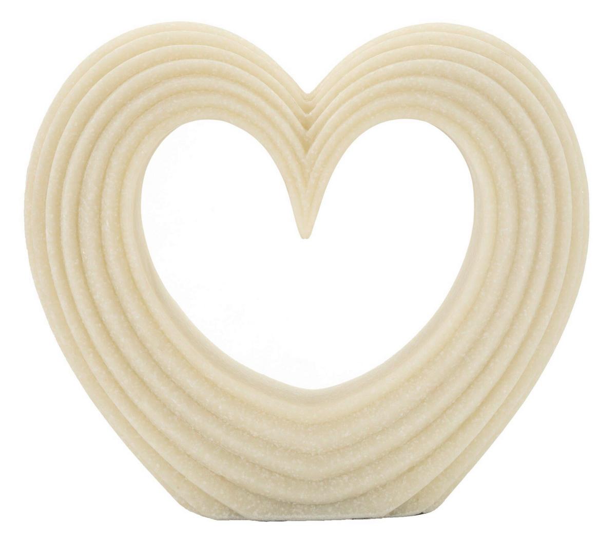 Skulptur Kunststoff, Weiß - Basics, Kunststoff (21/19/6cm)