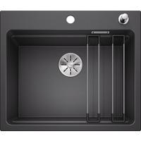 Spüle Etagon 6 Silgranit Bxt: 66x51 cm - Anthrazit, MODERN, Stein (60/22/51cm) - Blanco