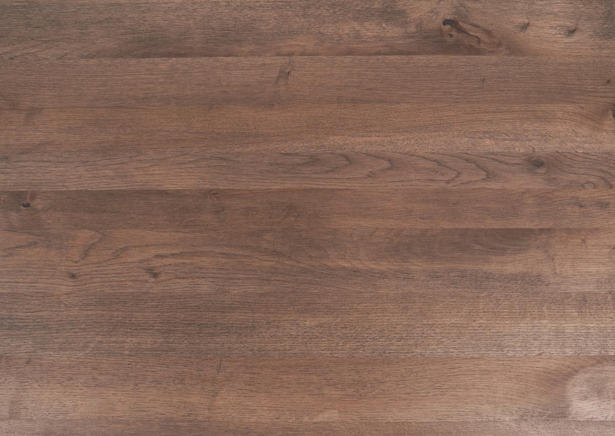 Couchtisch Jonas Schwarz/Eiche dunkel L: 110cm - Eiche dunkel/Schwarz, Natur, Holz/Metall (110/40/60cm)