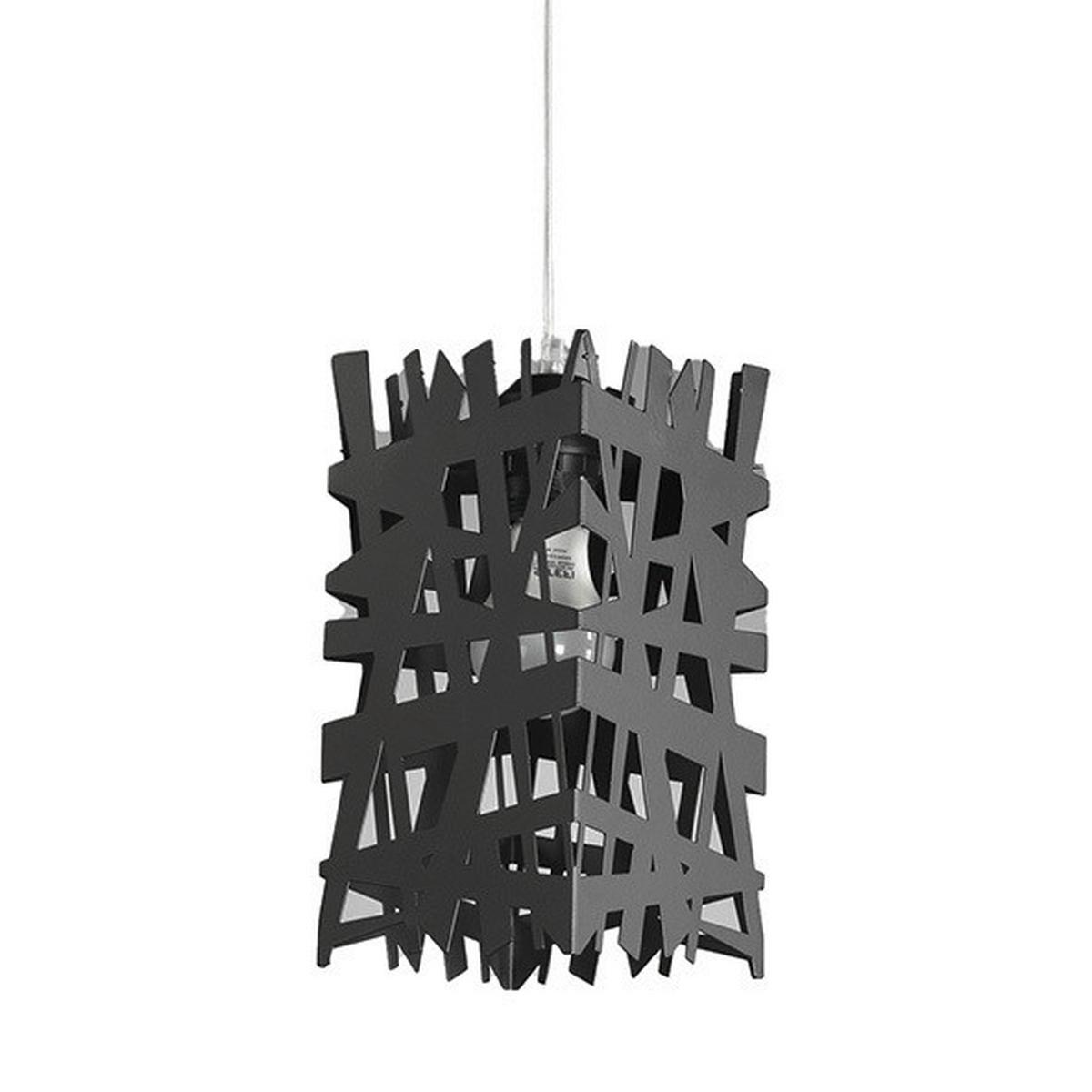 Hängeleuchte 4919/s1n - Schwarz, Design, Metall (14/100cm)