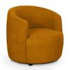Polstersessel Pina Gelb Chenille - Gelb/Schwarz, Design, Textil (81/74/81cm) - Livetastic