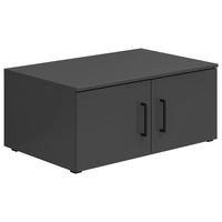 NÁSTAVEC NA SKŘÍŇ MULTISTAURAUM 80 cm - černá/barvy grafitu, Moderní, kompozitní dřevo/plast (80/35/52cm)