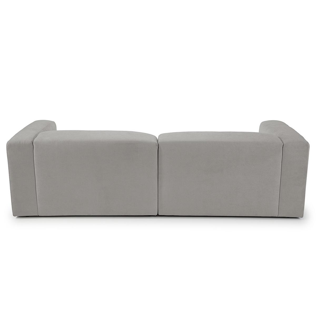 Ecksofa Bolt, Grau B: 160x255 cm - Grau, MODERN, Textil (160/255cm) - Trendmanufaktur