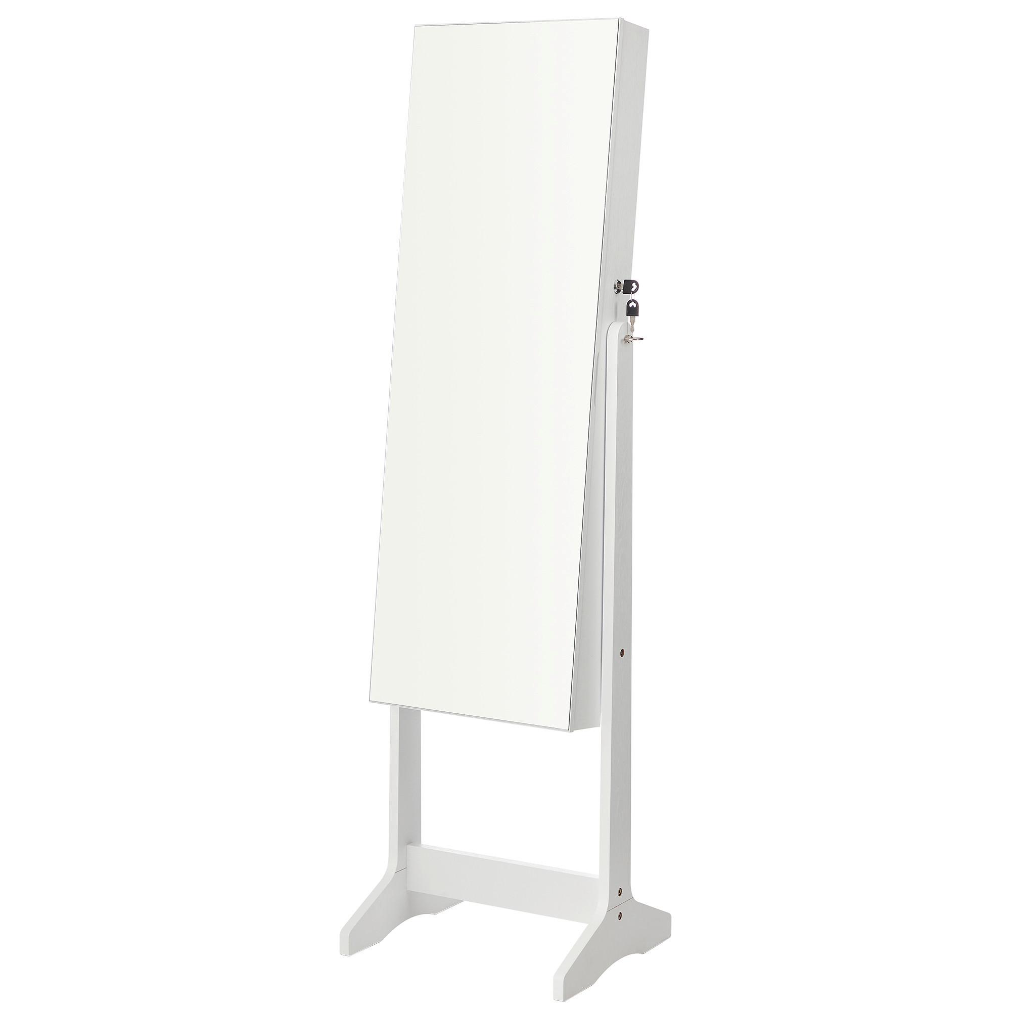 Schmuckschrank Weiß B: 41,2 Cm