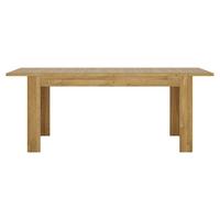 Kihúzható Asztal Cortina - tölgyfa színű, Modern, faalapú anyag (160-200/75,5/90cm)