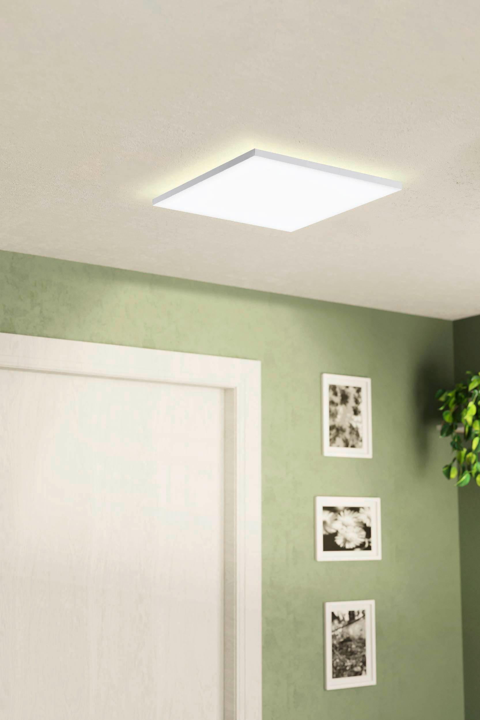 LED-Paneel 99845* Turcona-B - Weiß, Basics, Kunststoff/Metall (58,7/58,7/7cm) - Eglo