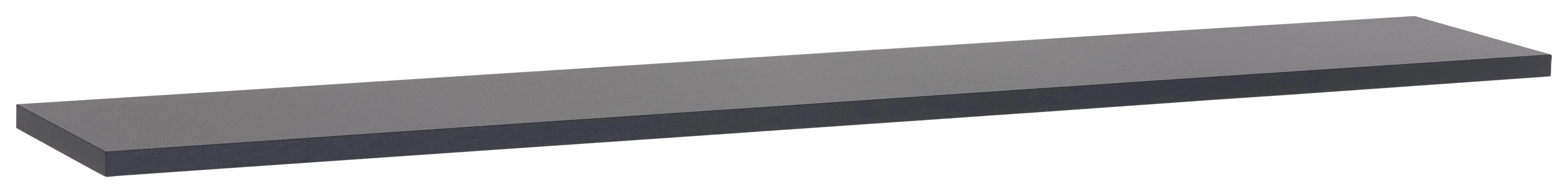 NÁSTENNÁ POLICA SKATE 120/20 - antracitová, Modern, kompozitné drevo (120/1,8/20cm)