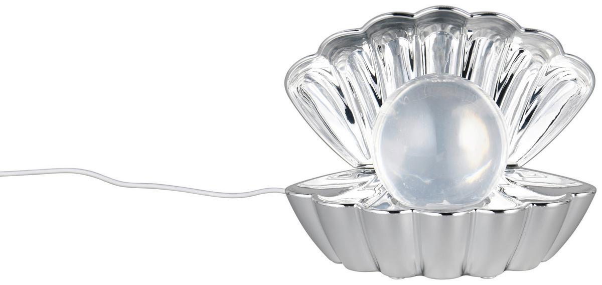 DEKORAČNÍ LED SVÍTIDLO ALFRED - barvy chromu, Moderní, plast (17,5/12,5/14,5cm) - Mömax