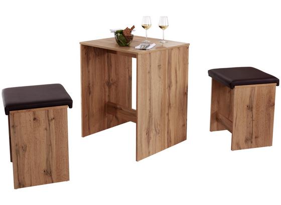 Tischgruppe Zd 12 Jakob - Eichefarben, KONVENTIONELL, Holzwerkstoff (68,8/85/60cm) Tischgruppe Zd 12 Jakob - Eichefarben, KONVENTIONELL, Holzwerkstoff (68,8/85/60cm)