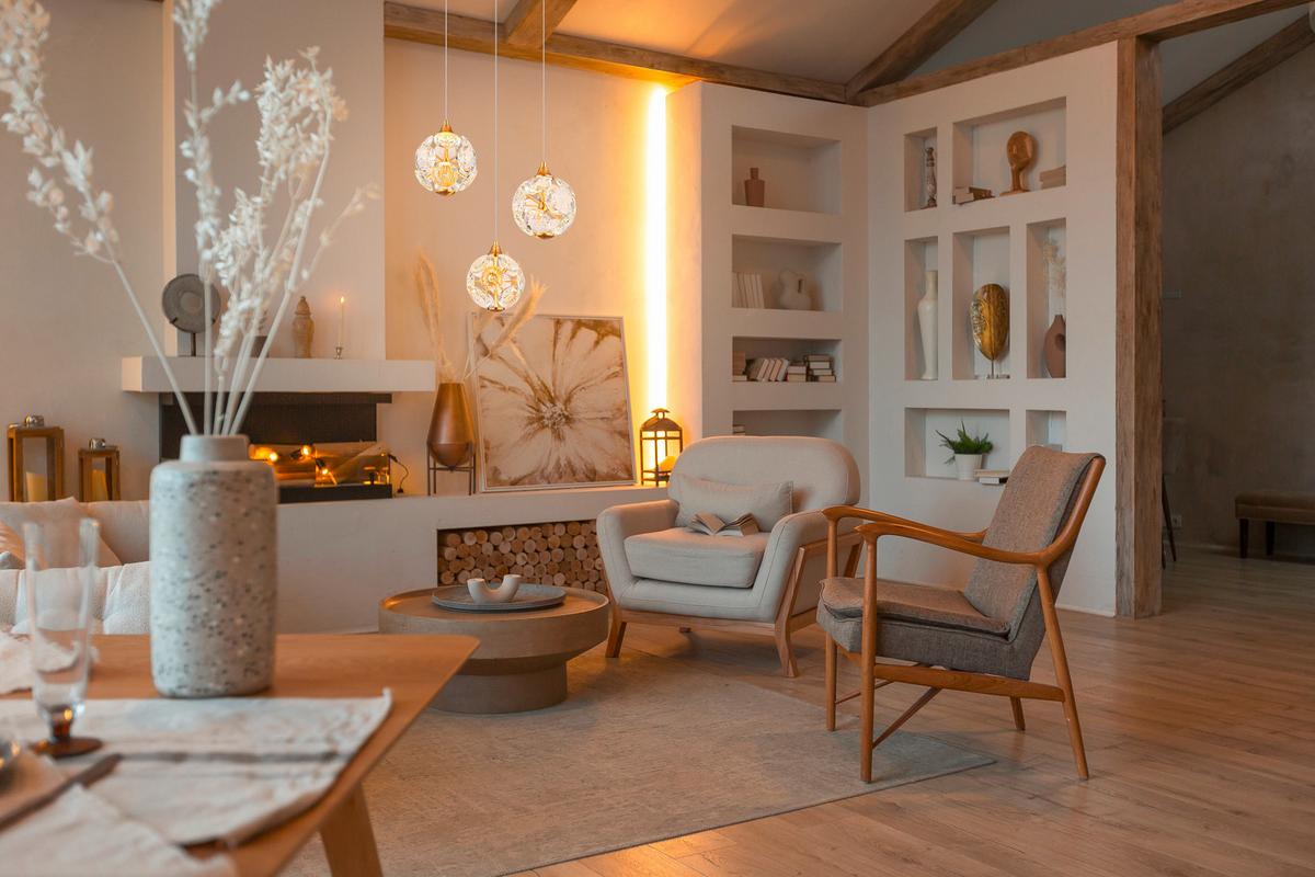 Led-hängeleuchte Virina D:42cm Klar Goldfarben Transparent - Klar/Transparent, KONVENTIONELL, Glas/Kunststoff (42/15cm) - Globo