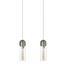 LED-Hängeleuchte Zacharo - Klar/Nickelfarben, MODERN, Glas/Metall (97,5/8/150cm) LED-Hängeleuchte Zacharo - Klar/Nickelfarben, MODERN, Glas/Metall (97,5/8/150cm)