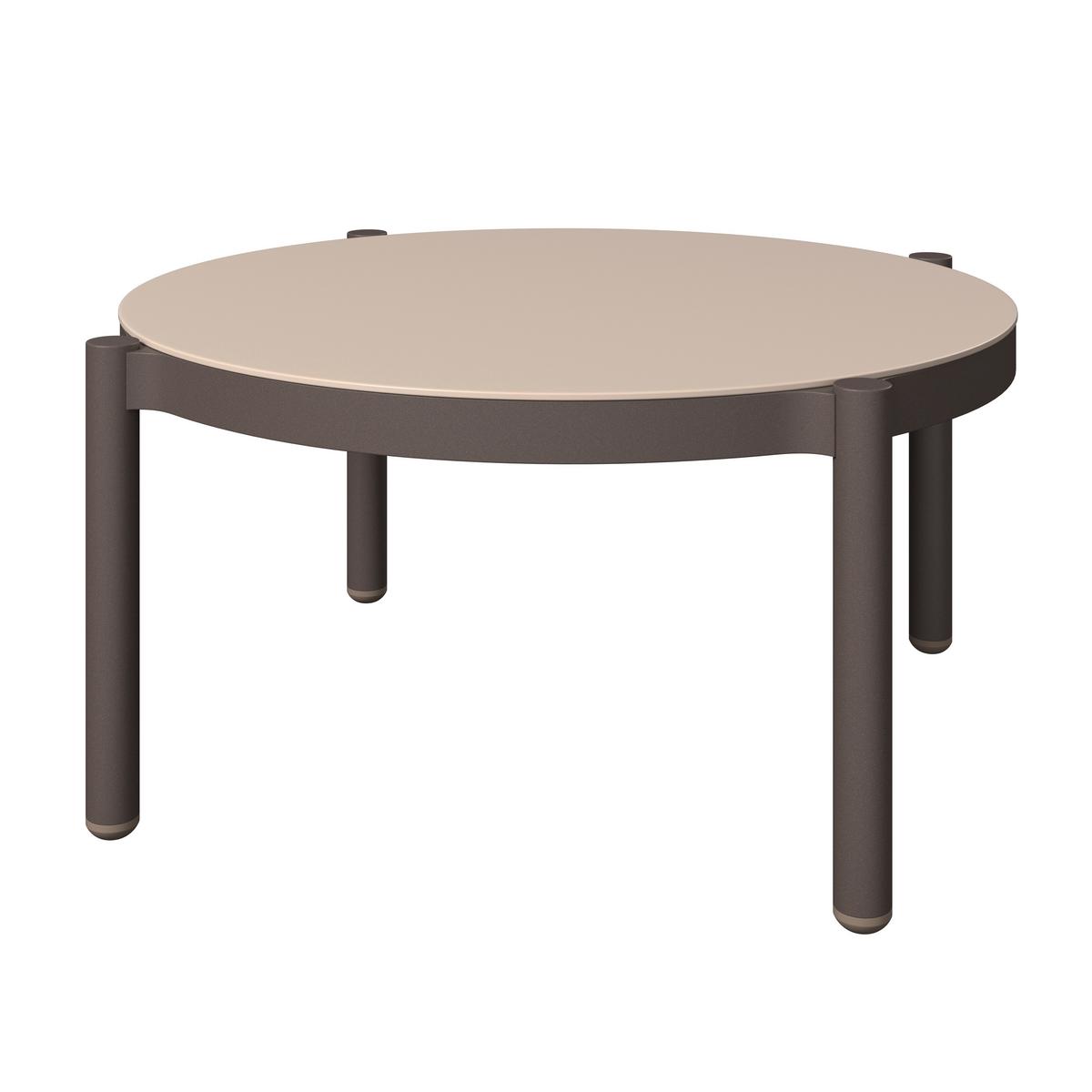 Loungegarnitur Pretoria - Dunkelgrau/Beige, Basics, Glas/Textil - Beldano