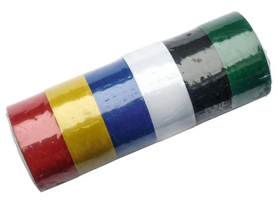 Isolierband 6 teilig - Blau/Gelb, KONVENTIONELL, Kunststoff (1,9cm) Isolierband 6 teilig - Blau/Gelb, KONVENTIONELL, Kunststoff (1,9cm)