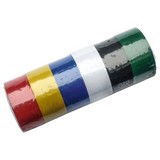 Klebeband 6 teilig - Blau/Gelb, KONVENTIONELL, Kunststoff (1,9cm)