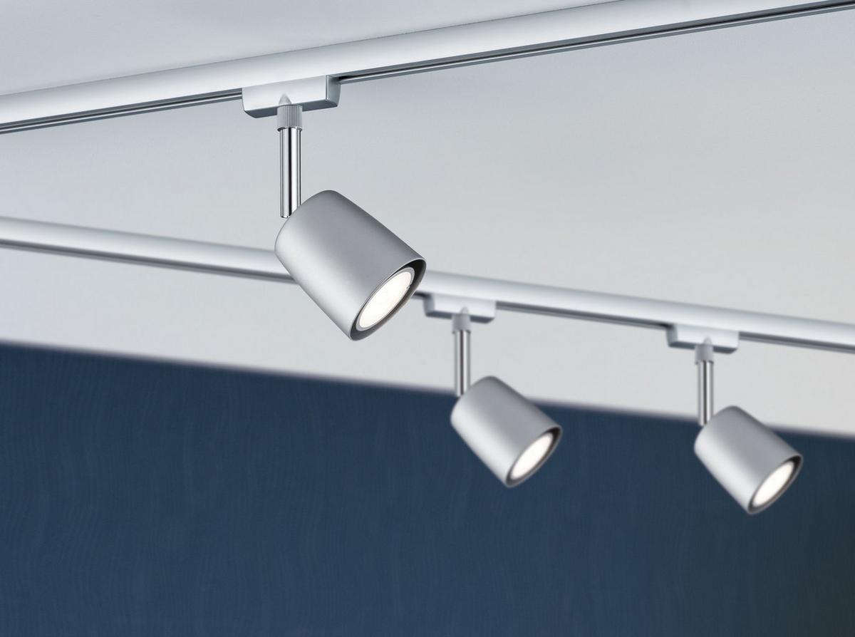 Schienensystem Urail Strahler 95462 3-Spots Schwenkbar - Design (120cm) - Paulmann