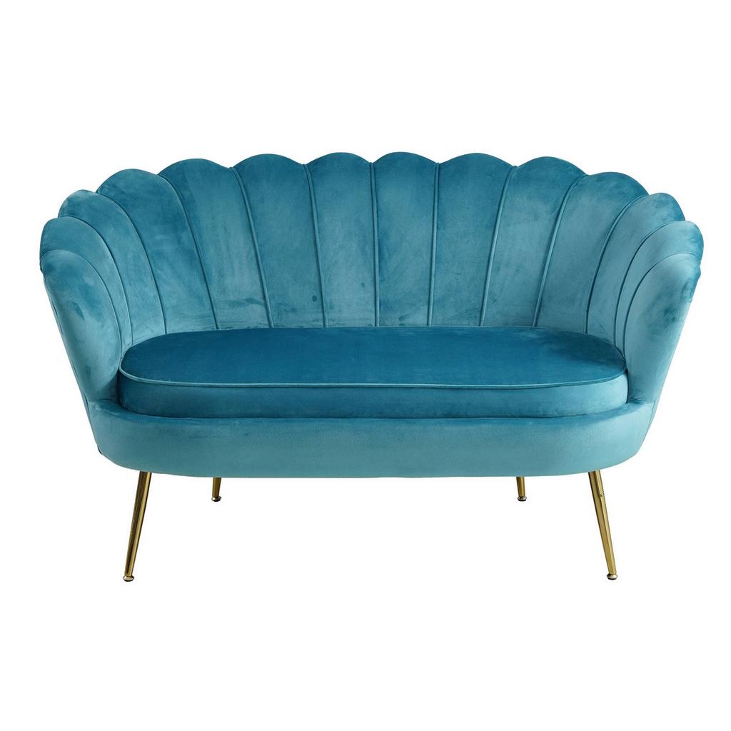 2-sitzer-sofa Blau B: 136 Cm