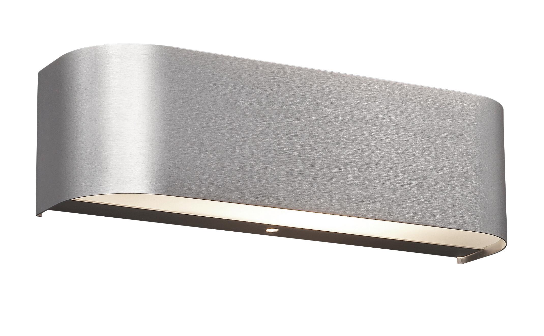 LED-Wandleuchte 220810205 Adriano - Alufarben/Weiß, KONVENTIONELL, Glas/Metall (6/30/8cm) - Trio Leuchten