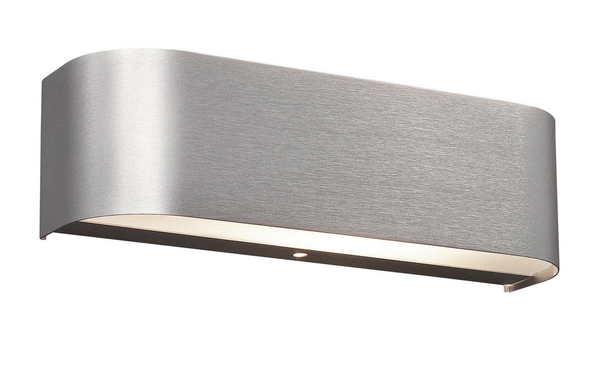 LED-Wandleuchte 220810205 Adriano - Alufarben/Weiß, KONVENTIONELL, Glas/Metall (6/30/8cm) - Trio Leuchten