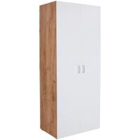 SKŘÍŇ NA ŠANONY TIO - bílá/barvy dubu, Konvenční, kompozitní dřevo (80/183/37,5cm)