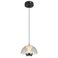 LED-Hängeleuchte 16022 - Schwarz, Design, Kunststoff/Metall (23/120cm) - Globo