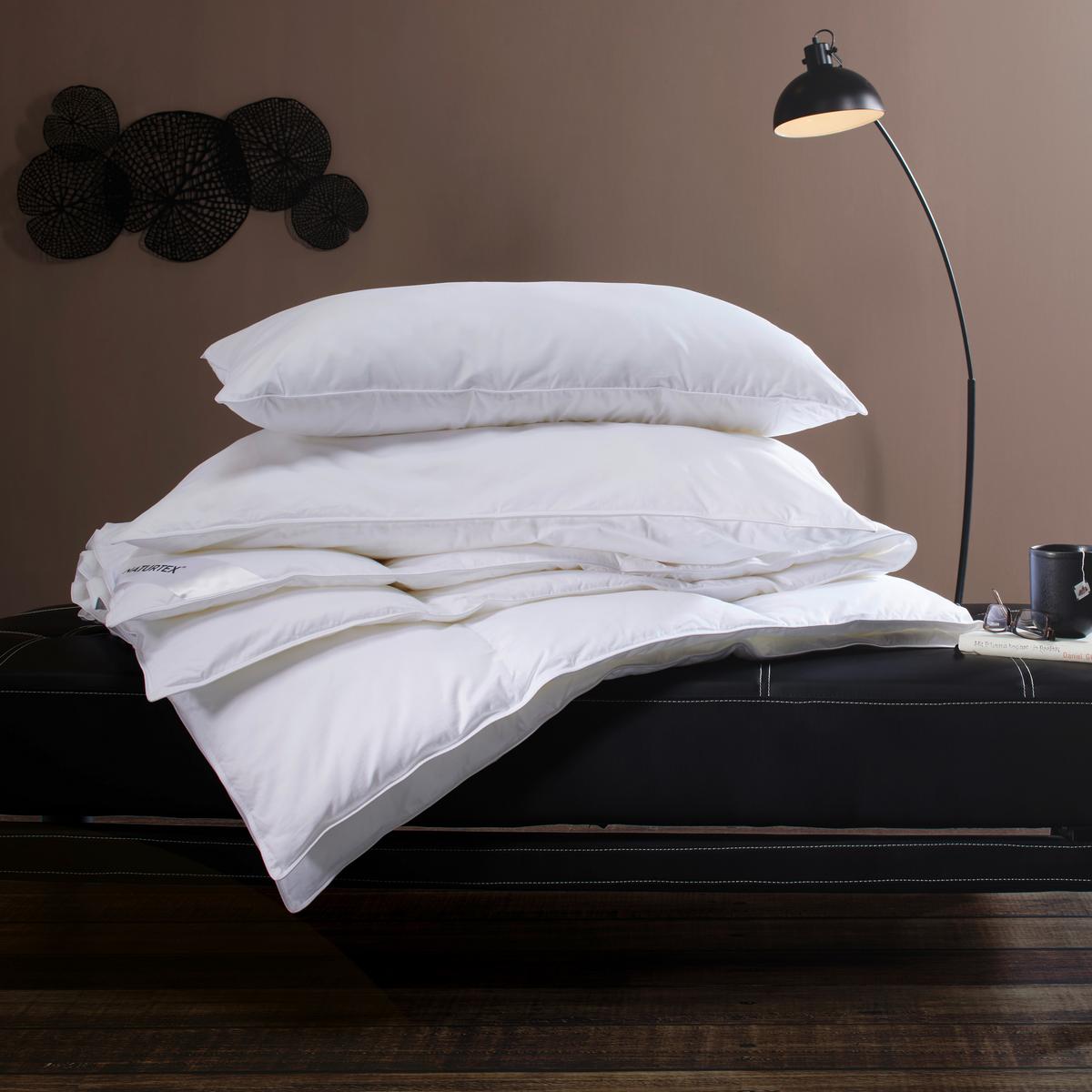CELOROČNÍ PŘIKRÝVKA Vegandown, 135-140/200cm - bílá, Konvenční, textil (135-140/200cm) - Premium Living