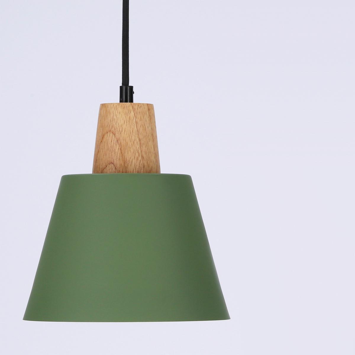 Pendelleuchte 50101260 Faro - Dunkelgrün/Schwarz, Trend, Metall (17/24/90cm)