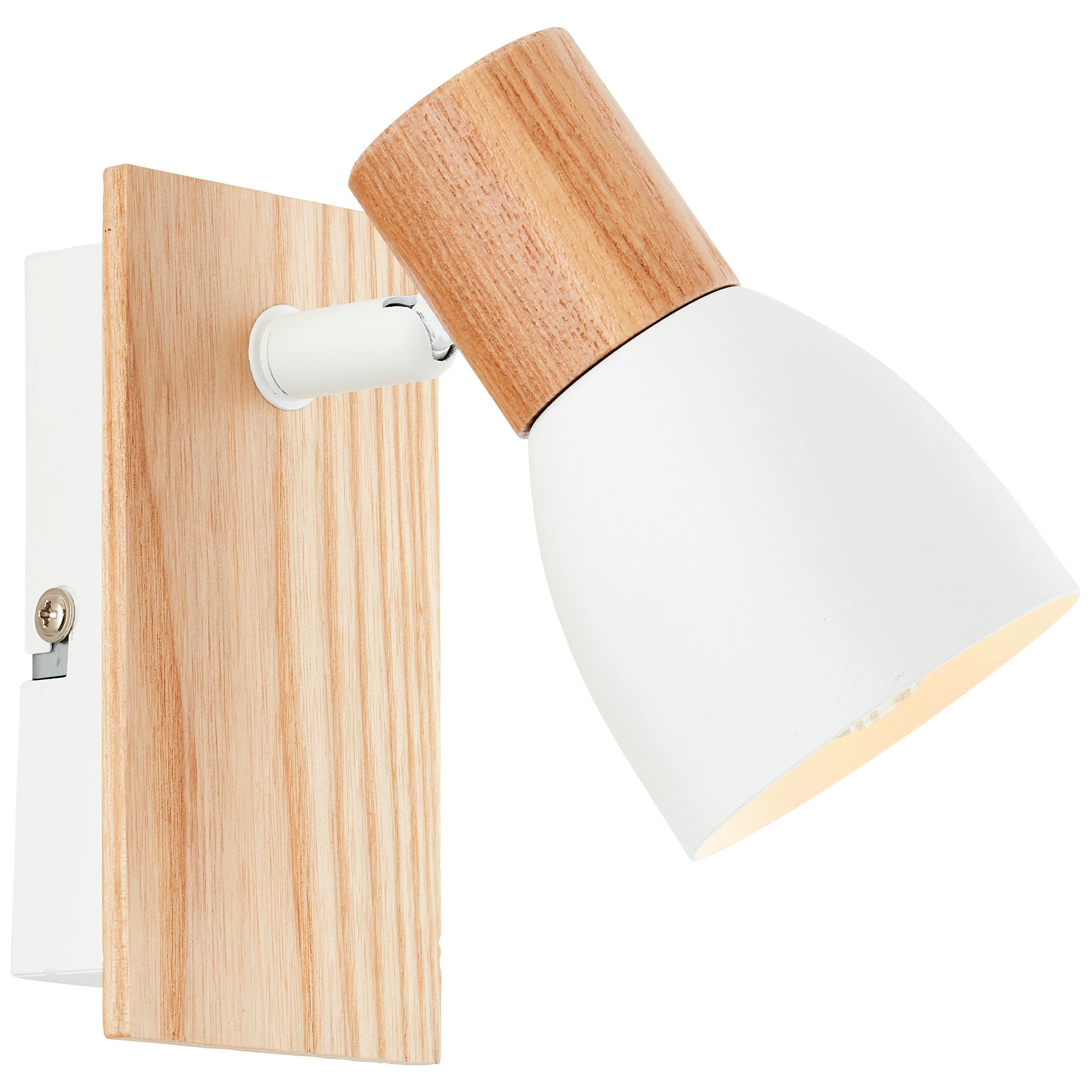Strahler 99710/75 Daintree - Naturfarben/Weiß, Basics, Holz/Metall (7/14cm) - Brilliant
