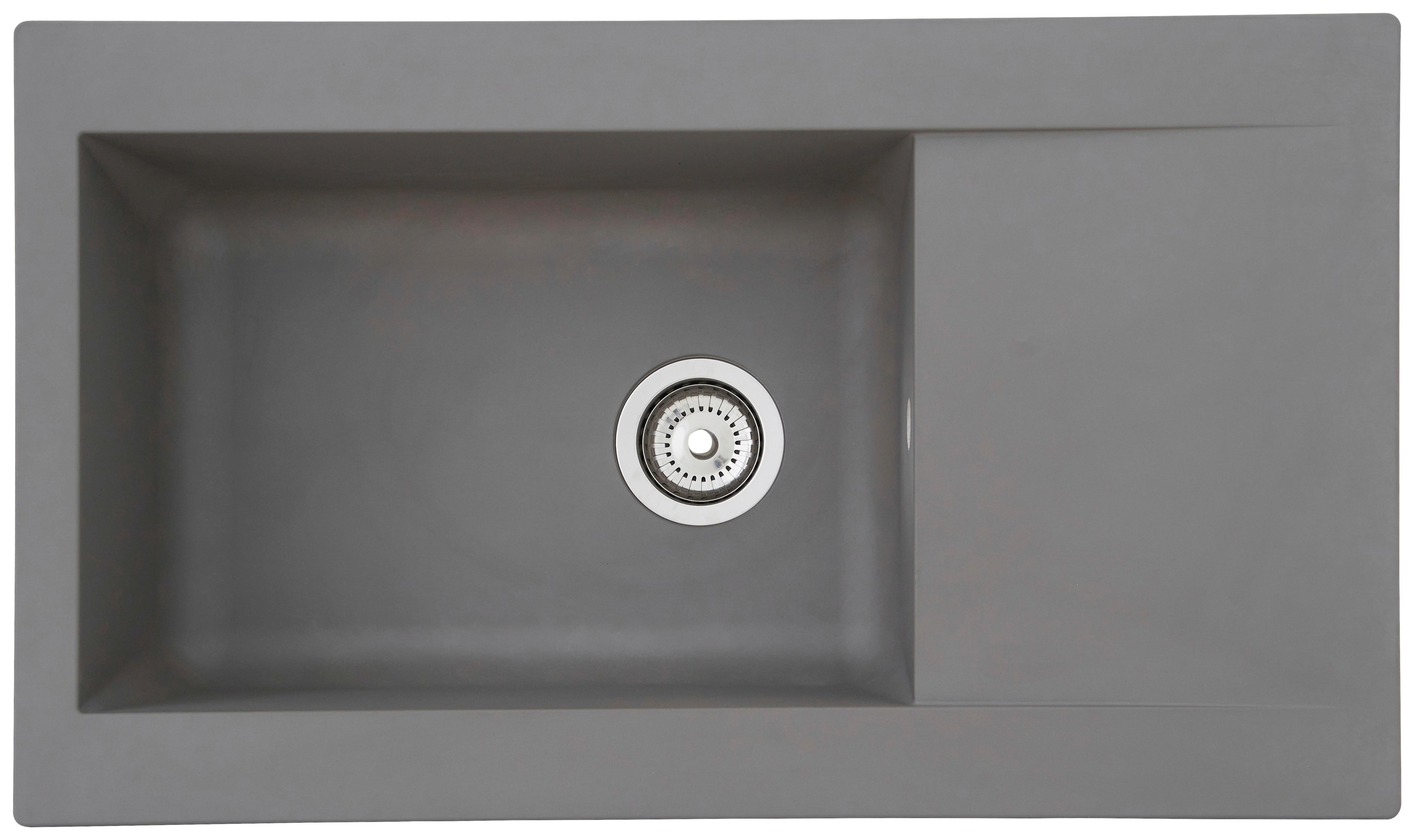 Spüle Respekta Denver Kunststein Bxt: 86x50 Cm