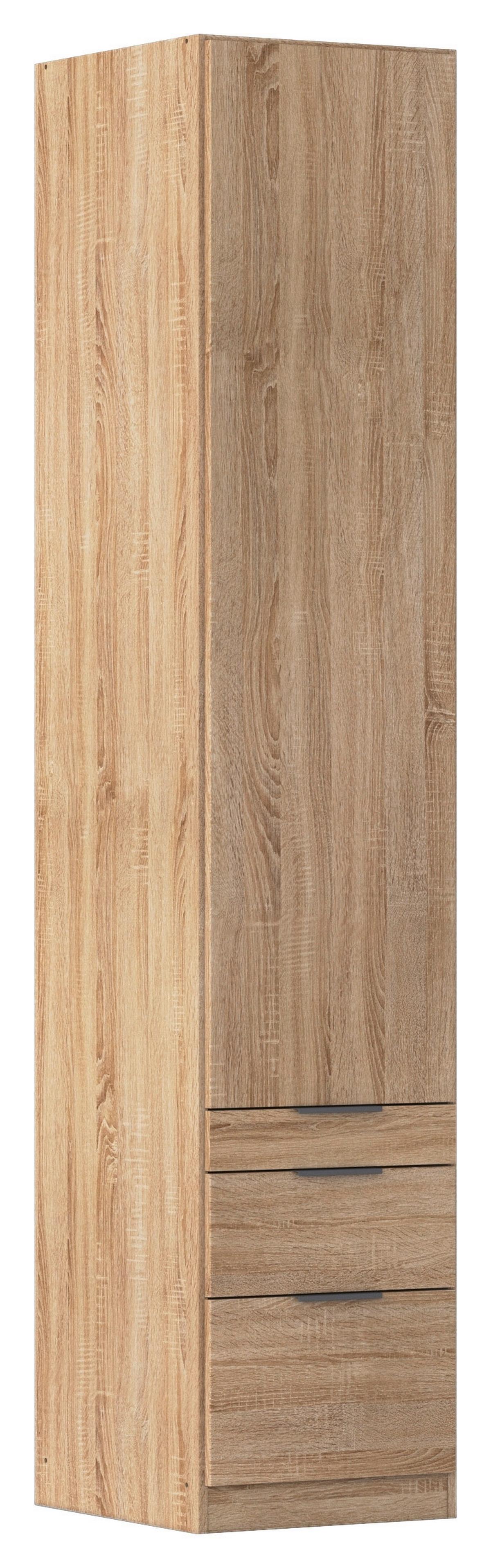 Drehtürenschrank Alabama, Sonoma Eiche B: 47 Cm - Sonoma Eiche, MODERN, Holzwerkstoff (47/229/54cm) - Rauch Möbel
