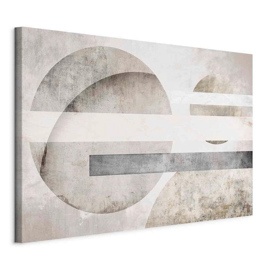 Leinwandbild Planets Perlmutt Grauweiß B: 60 cm