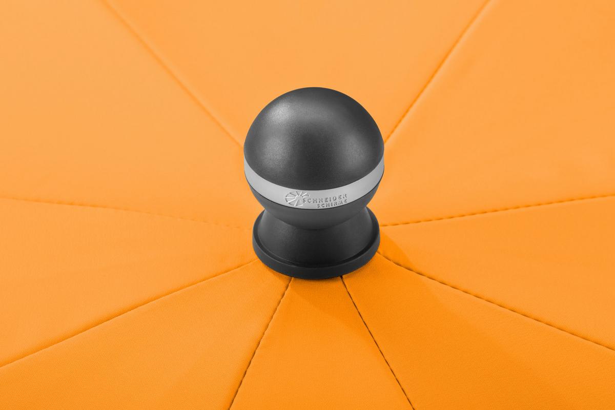 Sonnenschirm Locarno Bxhxt: 200x220x200 Cm Orange - Silberfarben/Orange, Basics, Textil/Metall (200/220/200cm) - Schneider