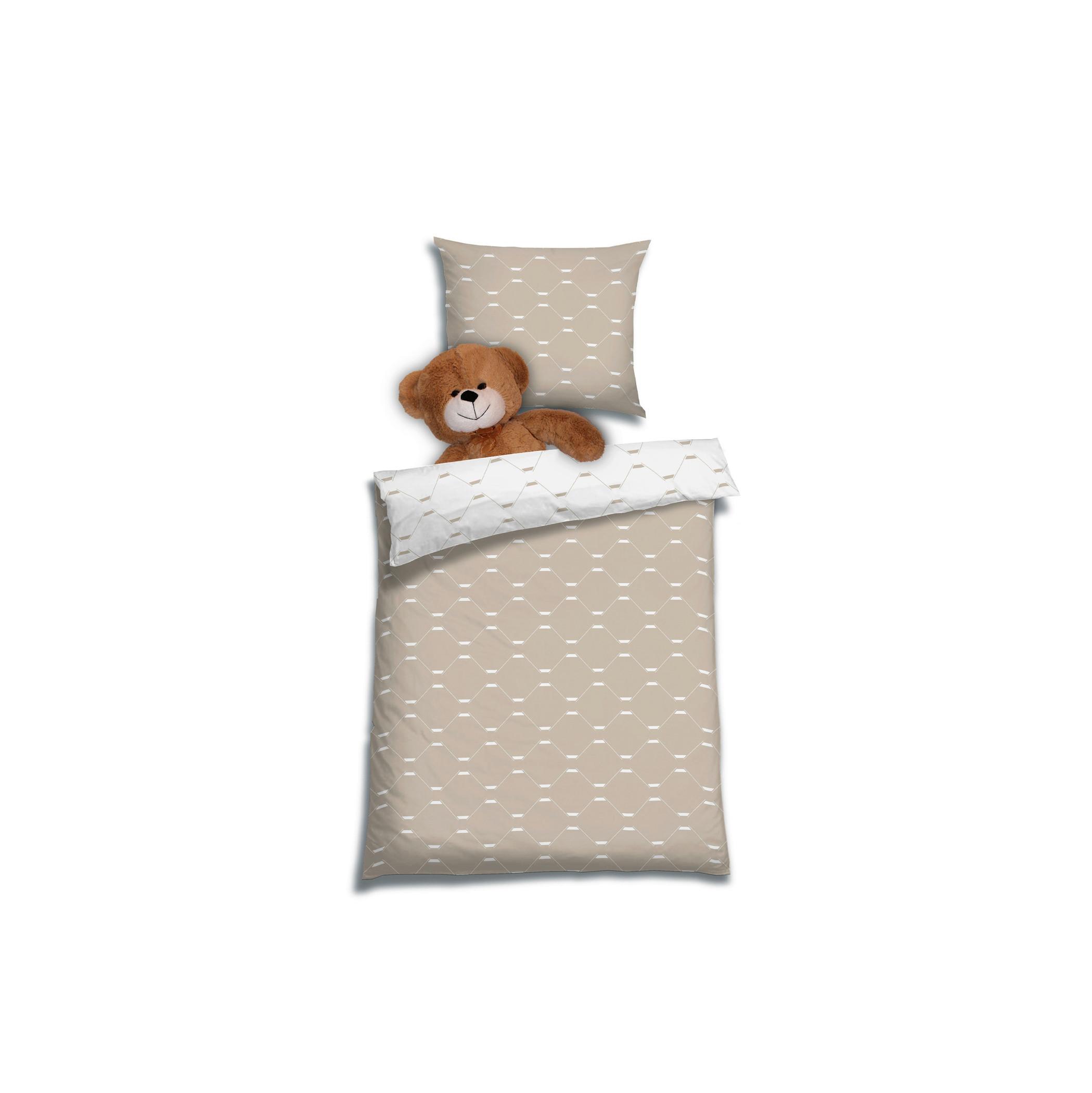POSTEĽNÁ BIELIZEŇ R14DF.002.BONIA BEIGE - béžová, Design, textil (100/135cm) - Florella