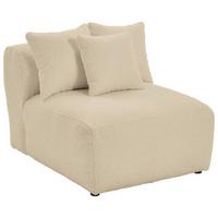 Modul Sofa Bloom B: 85 Cm Beige - Beige, Trend, Textil (85/70/122cm) - Livetastic