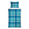 Ágyneműhuzat-garnitúra Yasmin - kék/antracit, Modern, textil - Luca Bessoni