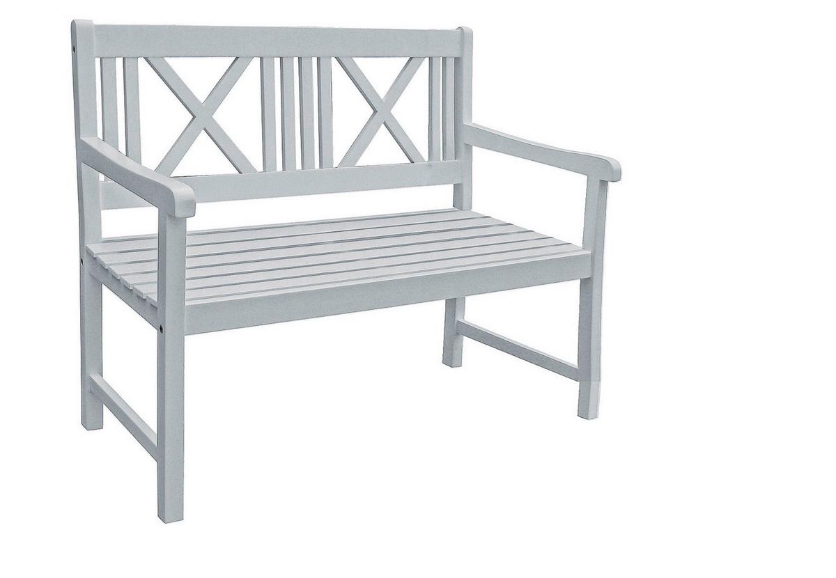Gartenbank Holz 2 Sitzer Malmö - Basics, Holz (120/88/56cm) - Gardenson