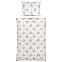 Ágyneműhuzat-garnitúra Christa - pink/fehér, Romantik / Landhaus, textil - James Wood