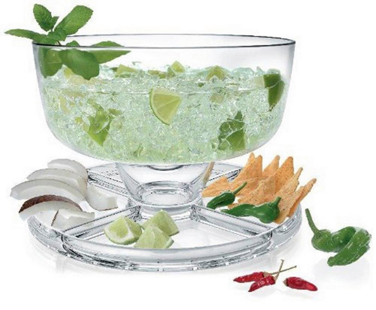 Tortenglocke 2-Tlg. Glas, Transparent - Transparent, Basics, Glas (31/21cm) - Creatable