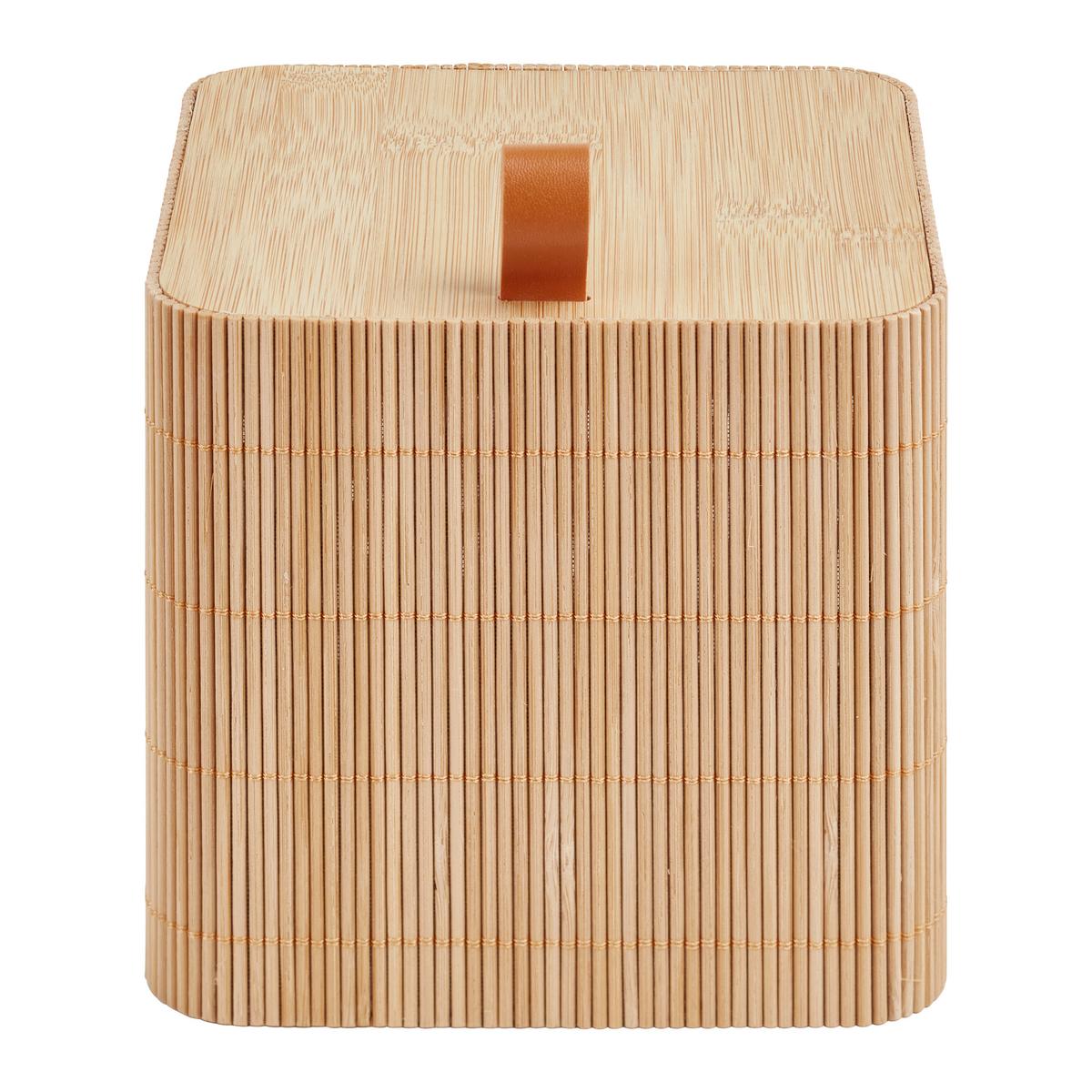 DEKORAČNÍ BOX TOM - přírodní barvy, Konvenční, dřevo (15/13/15cm) - Modern Living