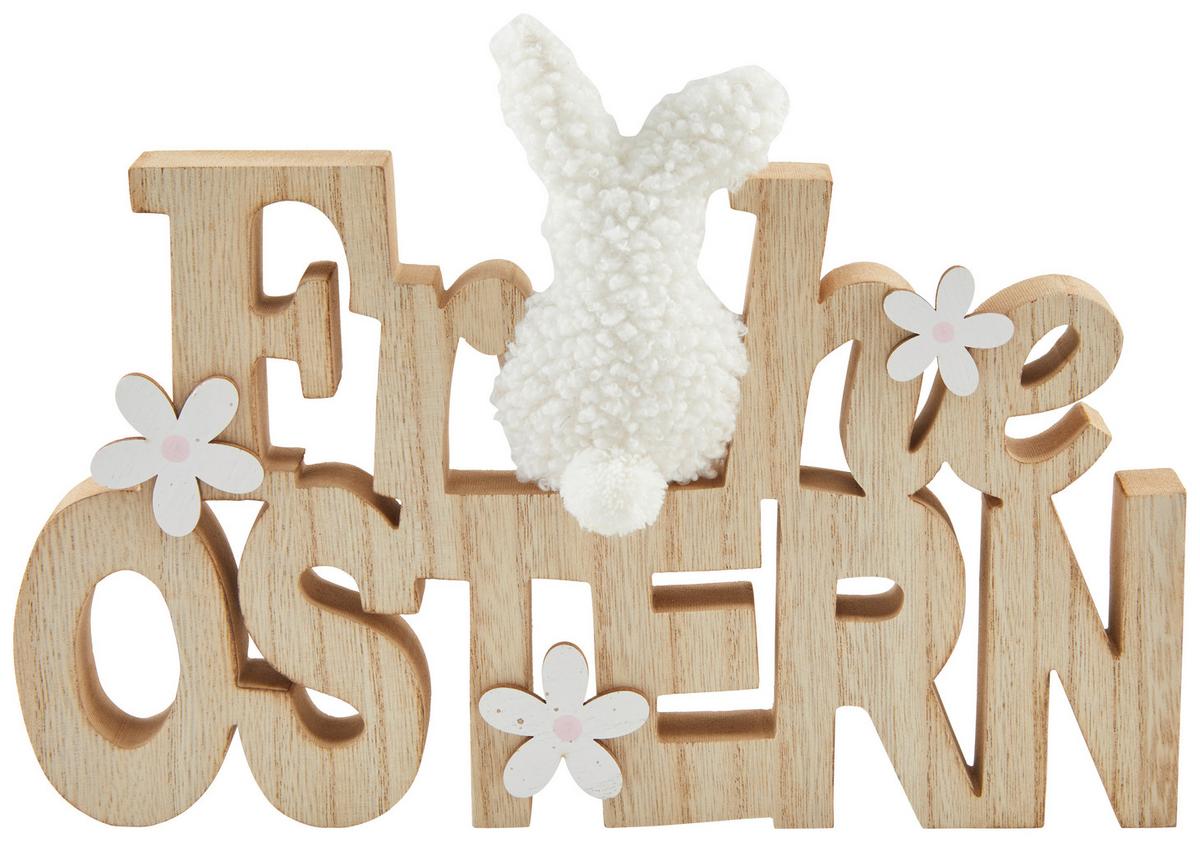 Dekoschriftzug Aleah - Naturfarben, KONVENTIONELL, Holzwerkstoff (2/20/27cm) - Luca Bessoni