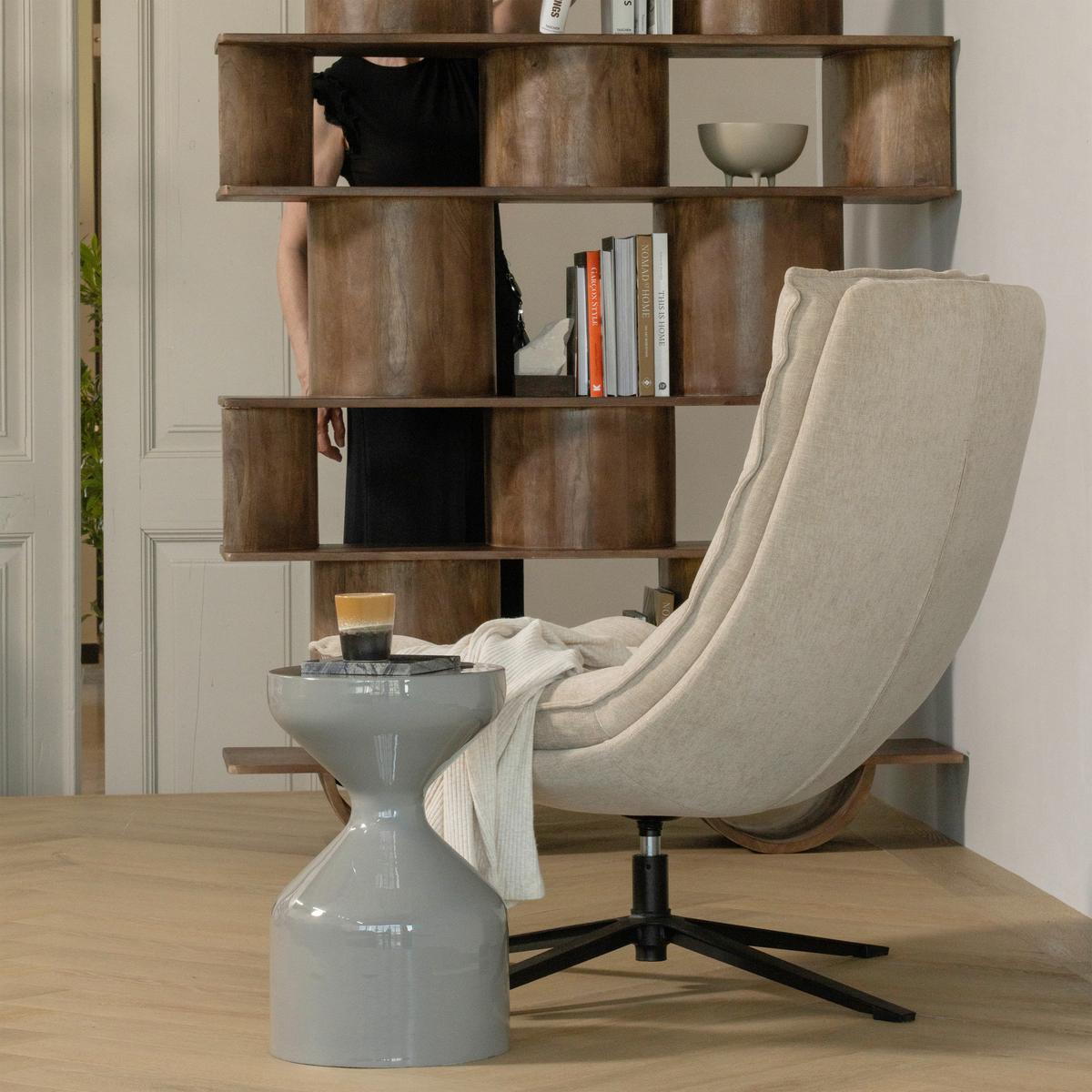 Regal Sinne Dunkelbraun B: 130 cm - Dunkelbraun, Design, Holz (130/180/35cm) - Livetastic