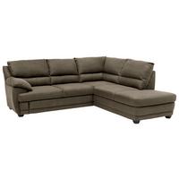 Ecksofa Nebolo Grau 245x225 cm - Grau, Design, Textil (245/225cm) - Livetastic