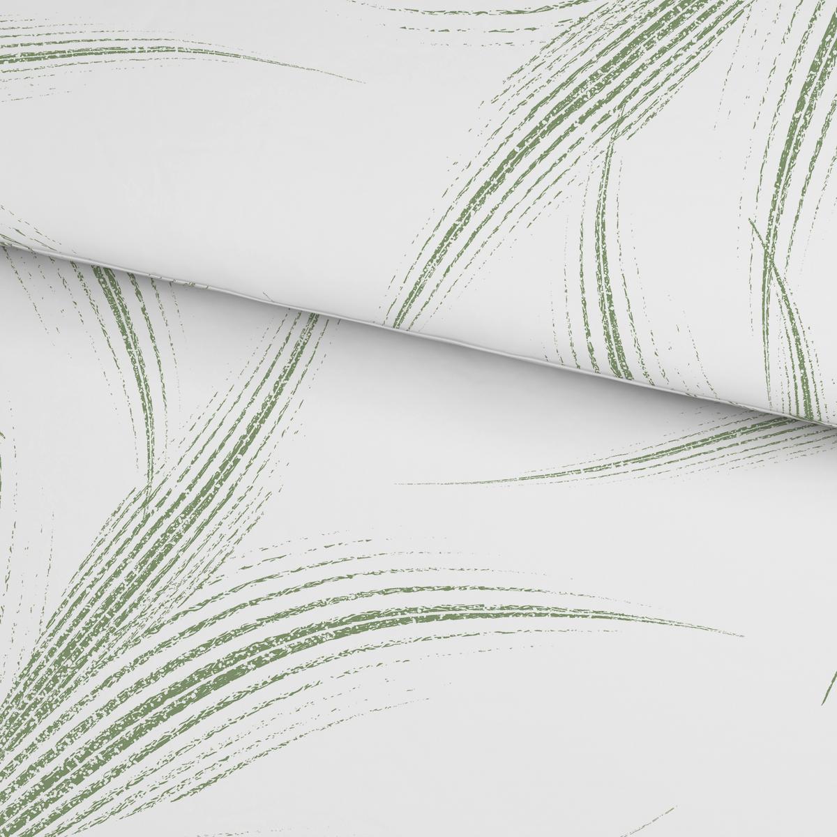 POVLEČENÍ MELEFA - bílá/zelená, Konvenční, textil (140/200cm) - Mömax